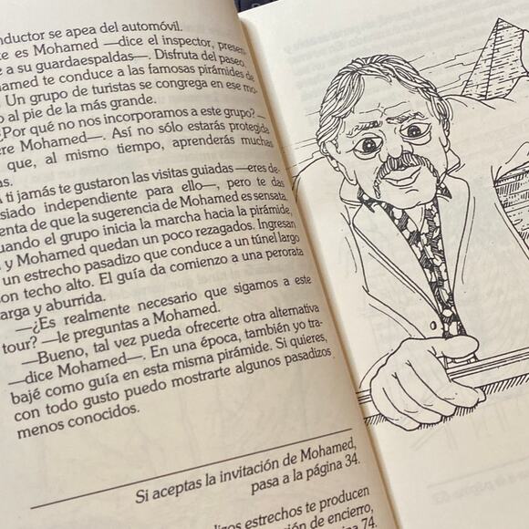 El Secreto De Las Piramides CHOOSE your own ADVENTURE The Secret of the Pyramids - Picture 7 of 10